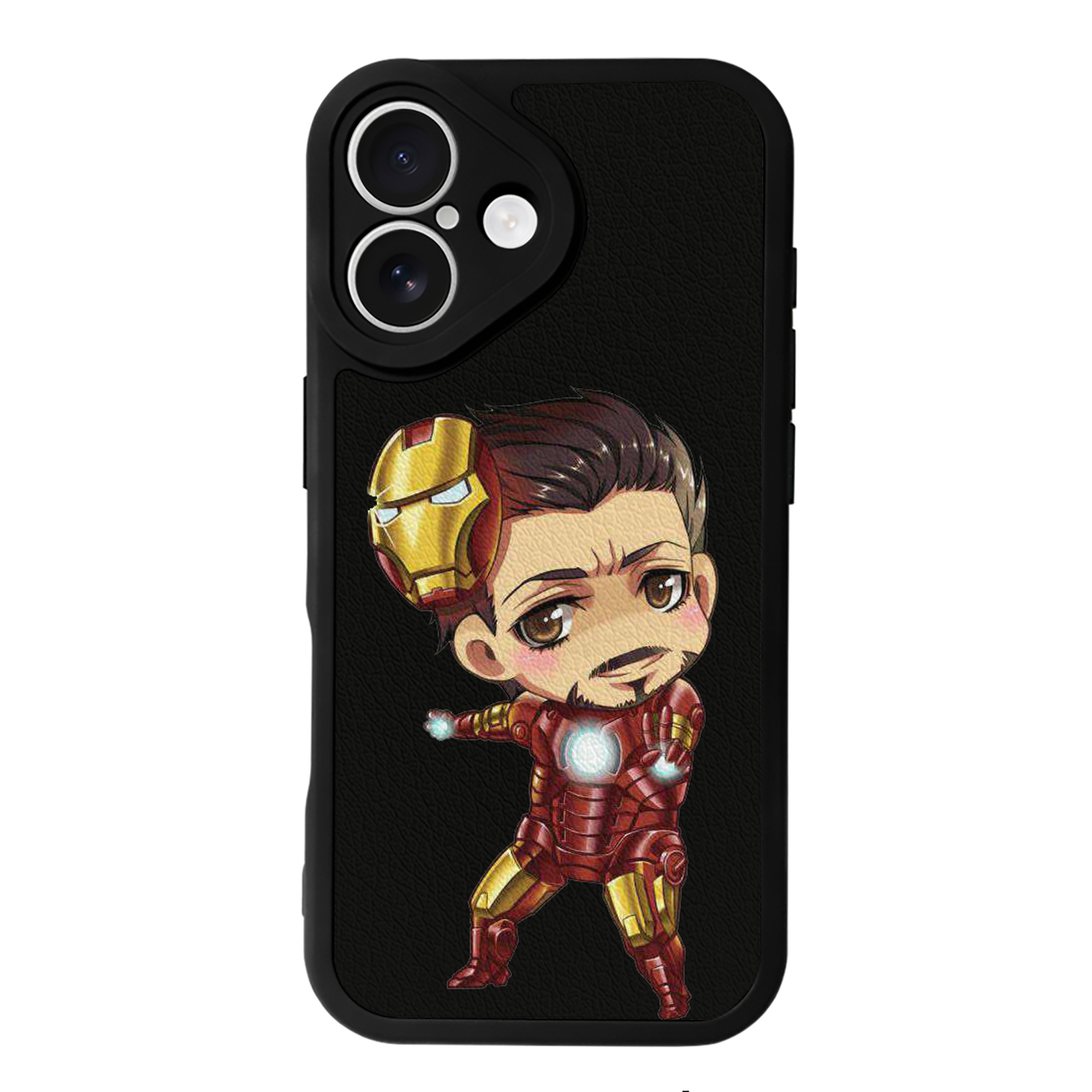 （画像用） アベンジャーズ The Avengers 【iPhone 16シリーズ対応】シリコンスマホケース（レザー調） 材質：シリコン